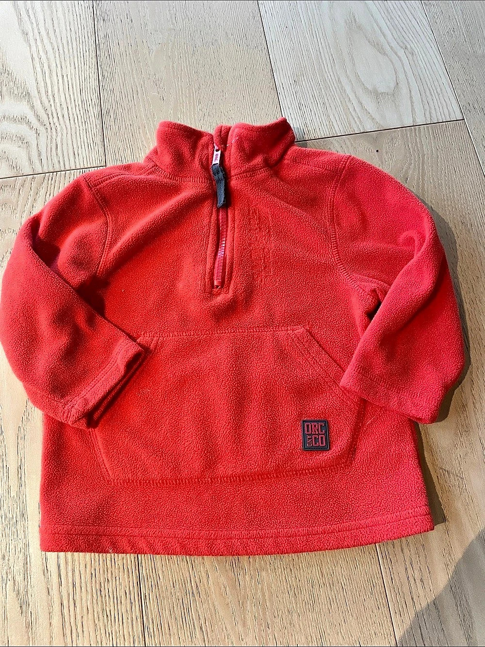 Orange Quarter-Zip Orchestra